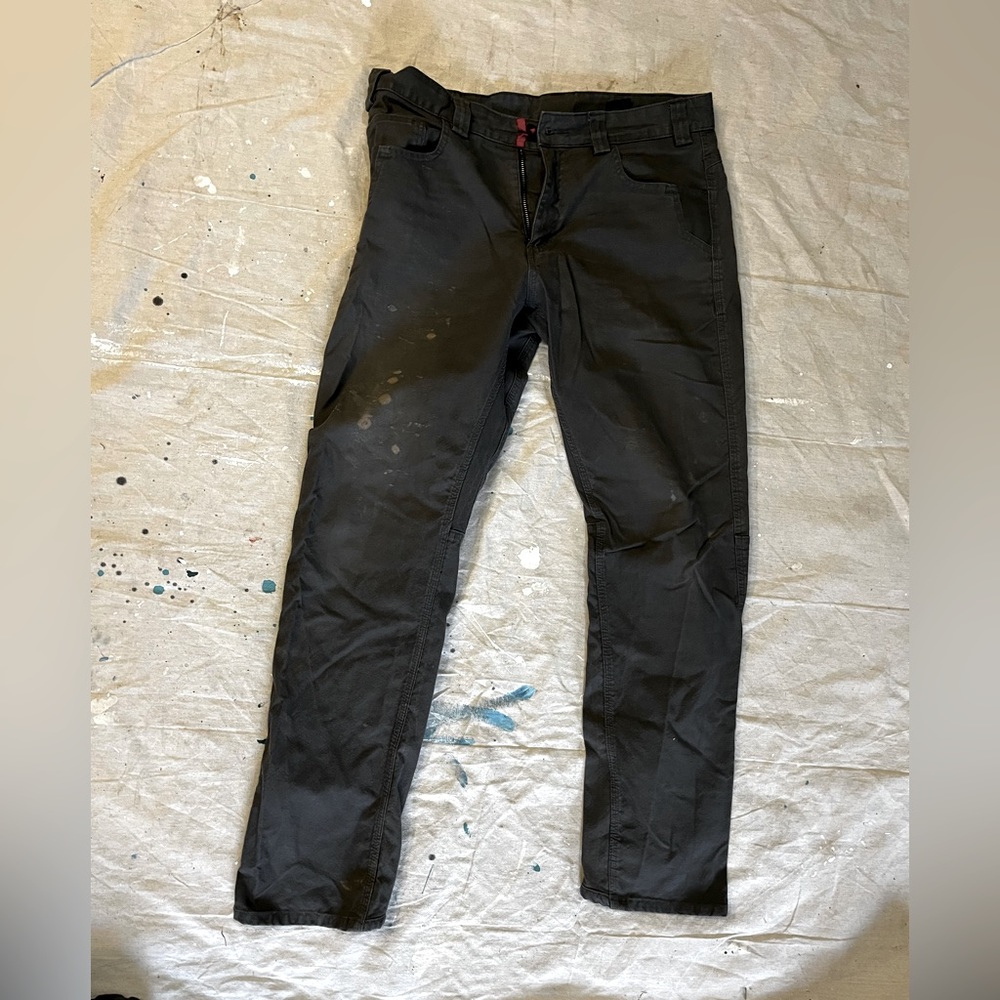 Grey work pants